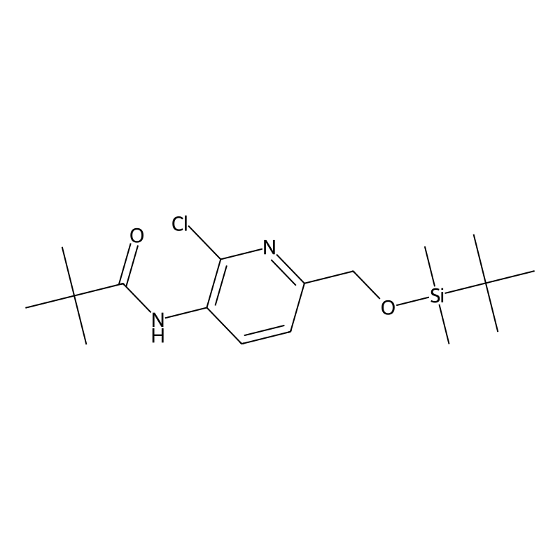 N-(6-((tert-Butyldimethylsilyloxy)methyl)-2-chloro...