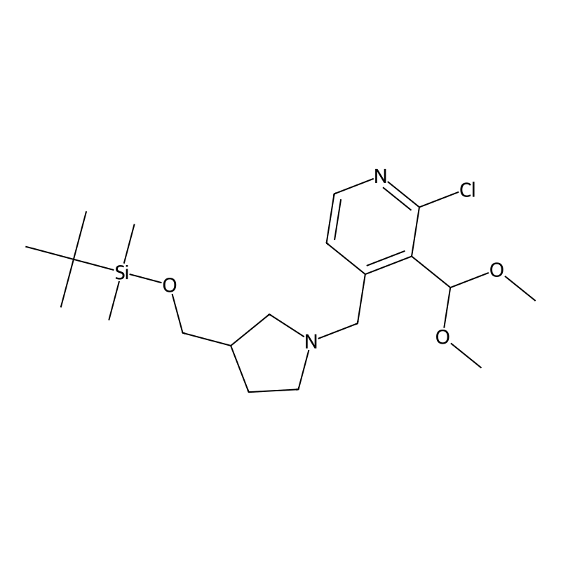 4-((3-((Tert-butyldimethylsilyloxy)methyl)pyrrolid...