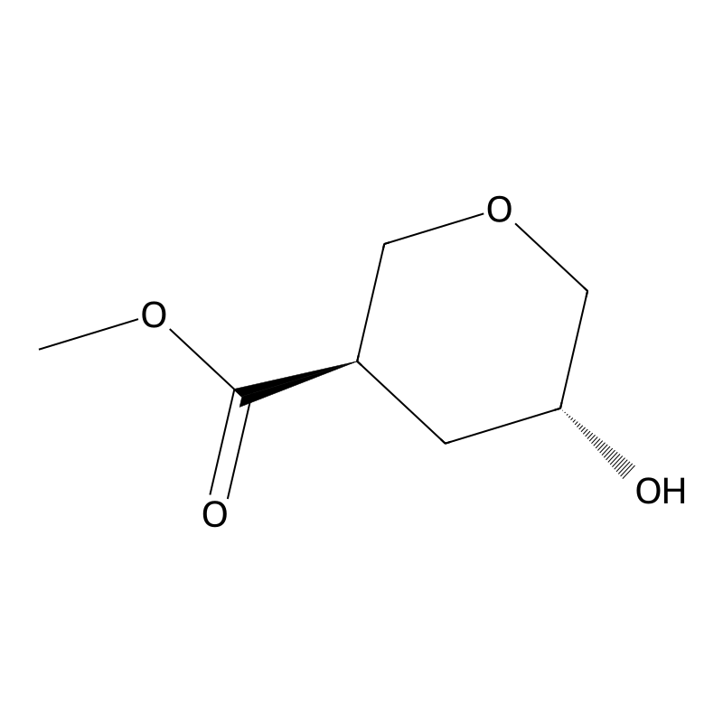 trans-methyl 5-hydroxytetrahydro-2H-pyran-3-carbox...