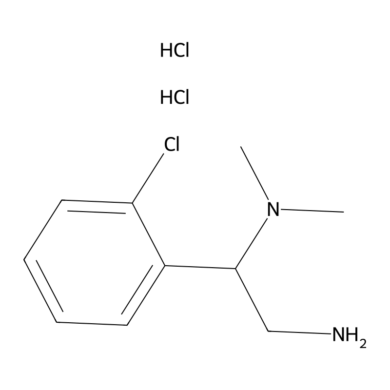 [2-Amino-1-(2-chlorophenyl)ethyl]dimethylamine .2h...