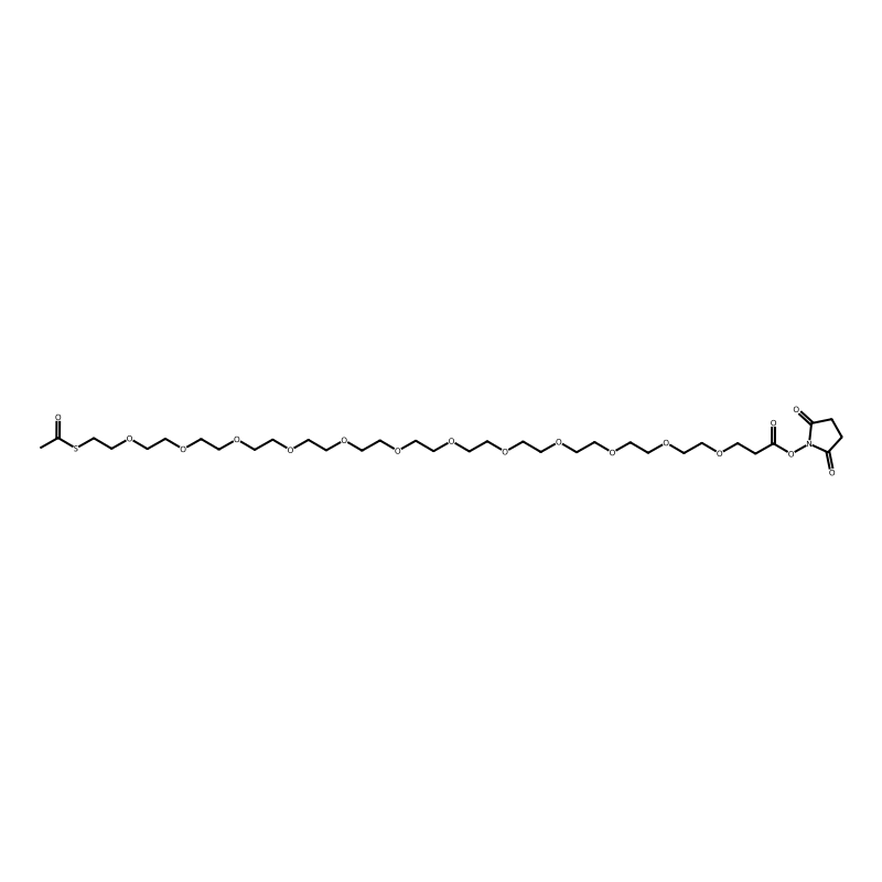 PEG12-SATA (S-acetyl-PEG12-NHS ester)