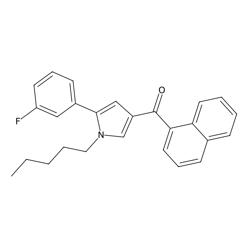 (5-(3-fluorophenyl)-1-pentyl-1H-pyrrol-3-yl)(napht...