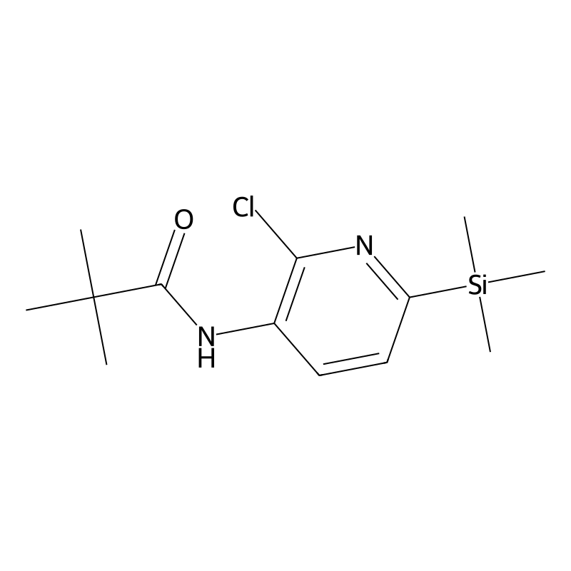 N-(2-Chloro-6-(trimethylsilyl)pyridin-3-YL)-pivala...