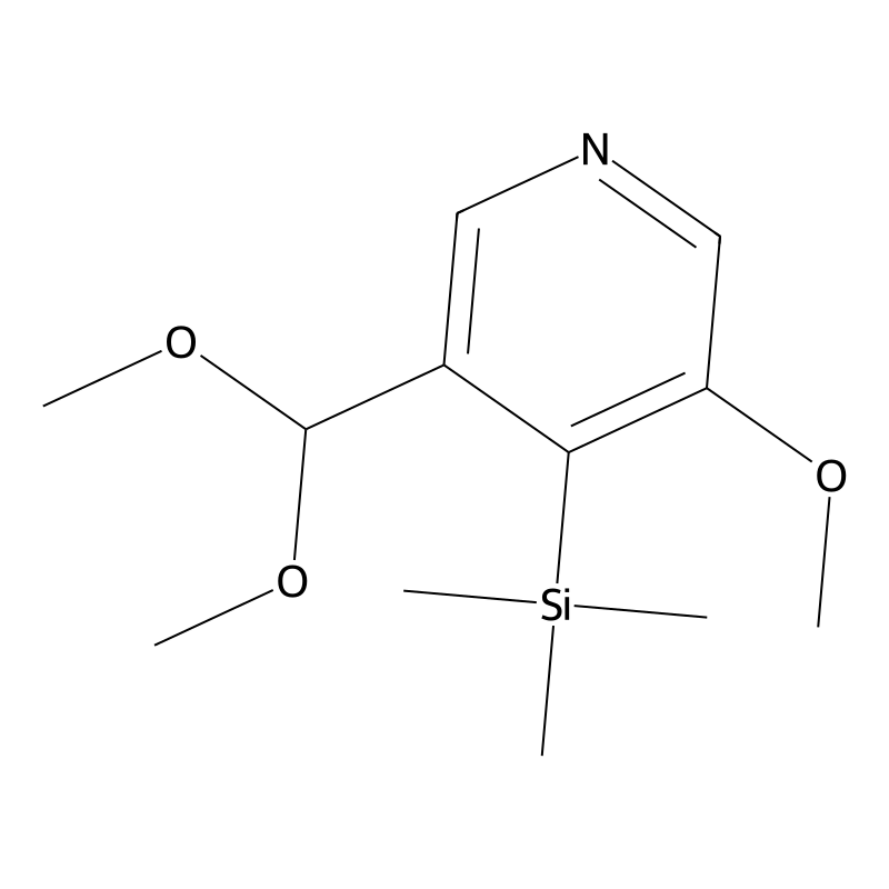 3-(Dimethoxymethyl)-5-methoxy-4-(trimethylsilyl)-p...