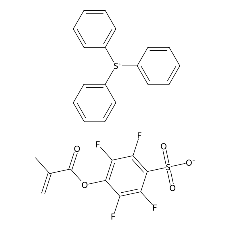 Triphenylsulfonium 2,3,5,6-tetrafluoro-4-(methacry...