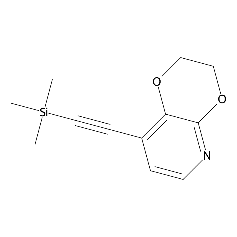 8-((Trimethylsilyl)ethynyl)-2,3-dihydro-[1,4]dioxi...