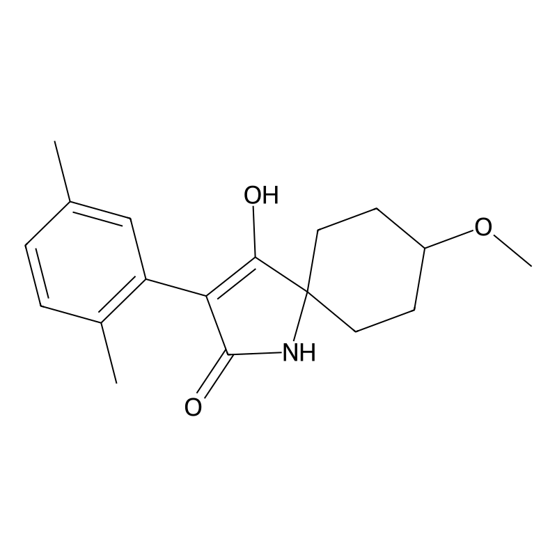 Cis-3-(2,5-dimethylphenyl)-4-hydroxy-8-methoxy-1-azaspiro(4.5)dec-3-en-2-one