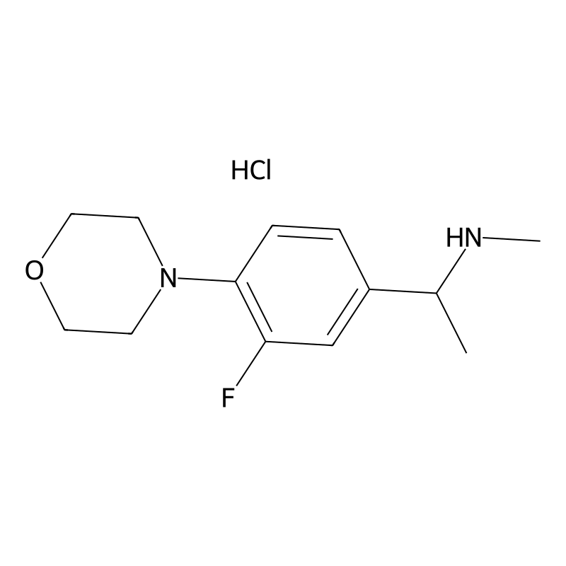 [1-(3-Fluoro-4-morpholin-4-ylphenyl)ethyl]-methyla...