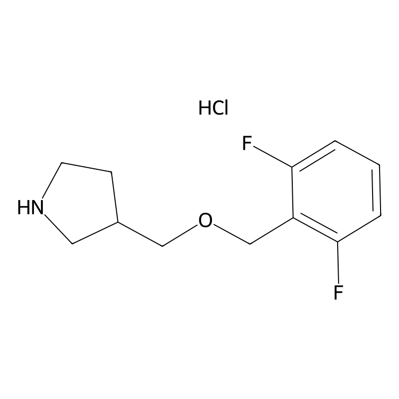 3-{[(2,6-Difluorobenzyl)oxy]methyl}pyrrolidine hyd...