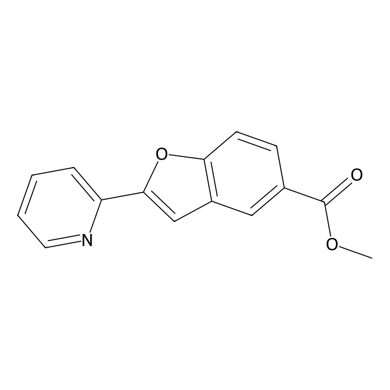 2-Pyridin-2-yl-benzofuran-5-carboxylic acid methyl...