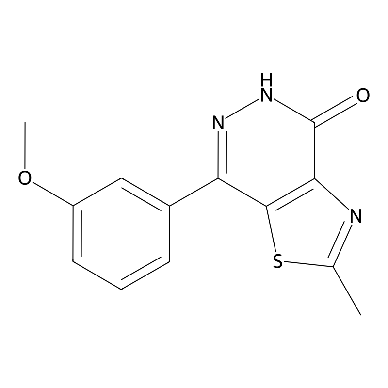 7-(3-methoxyphenyl)-2-methyl[1,3]thiazolo[4,5-d]py...