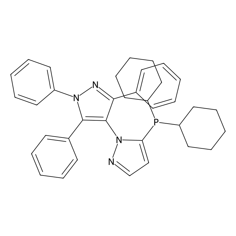 5-(Dicyclohexylphosphino)-1',3',5'-triphenyl-[1,4']-bi-1H-pyrazole