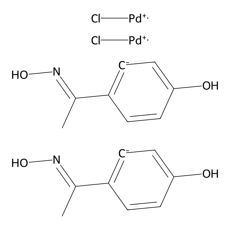 chloropalladium(1+);4-[(E)-N-hydroxy-C-methylcarbo...