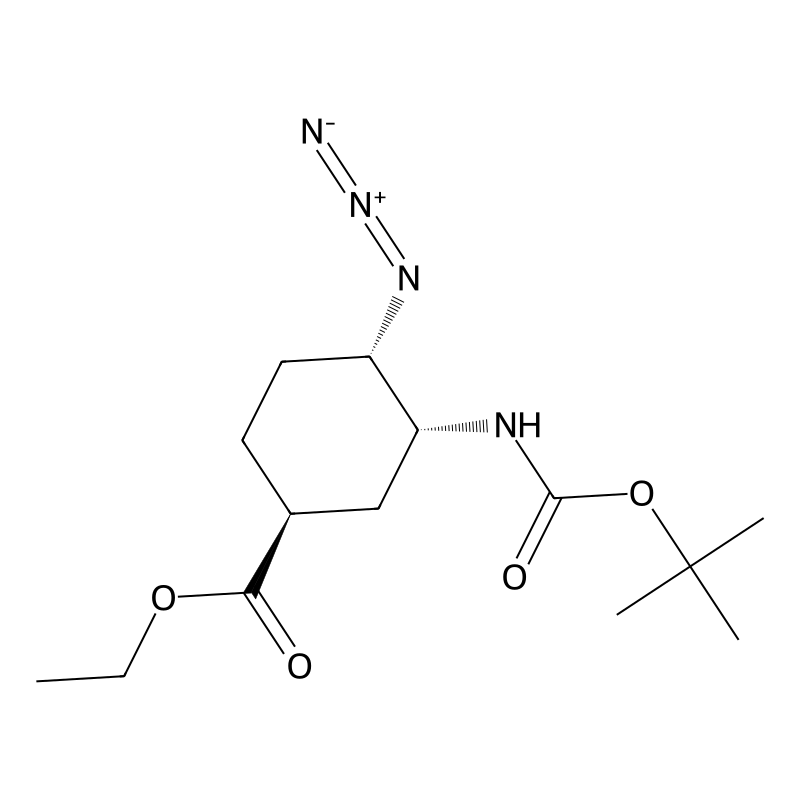 ethyl (1S,3R,4S)-4-azido-3-{[(tert-butoxy)carbonyl...