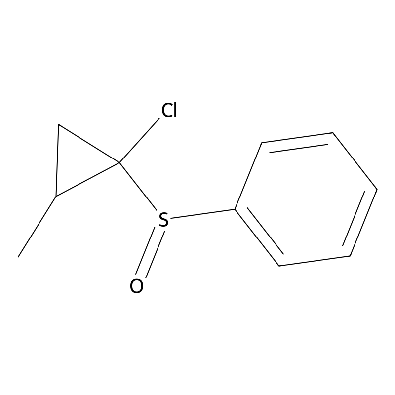 [(1-Chloro-2-methylcyclopropyl)sulfinyl]benzene