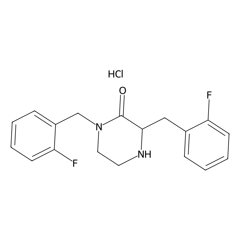 1,3-Bis(2-fluorobenzyl)piperazin-2-onehydrochlorid...