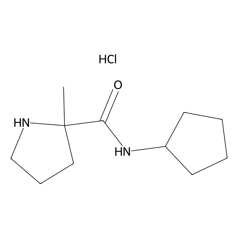 N-cyclopentyl-2-methylpyrrolidine-2-carboxamide hy...