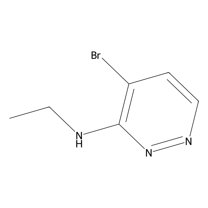 4-Bromo-N-ethylpyridazin-3-amine