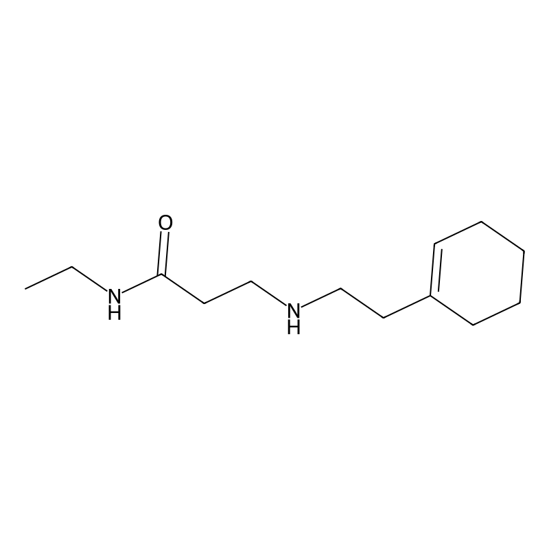 3-{[2-(1-Cyclohexen-1-YL)ethyl]amino}-N-ethylpropa...