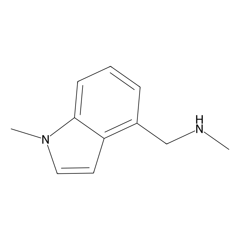 N-methyl-1-(1-methyl-1H-indol-4-yl)methanamine