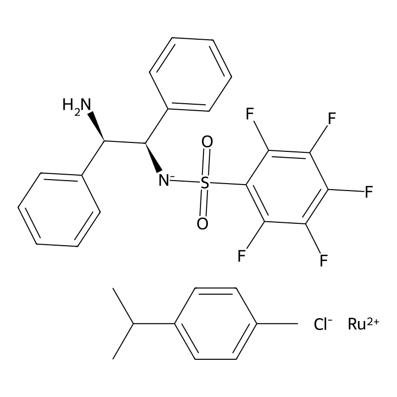 Chloroaminodiphenylethylpentafluorophenylksulfonyl)-amido((p-cymene)ruthenium(II))