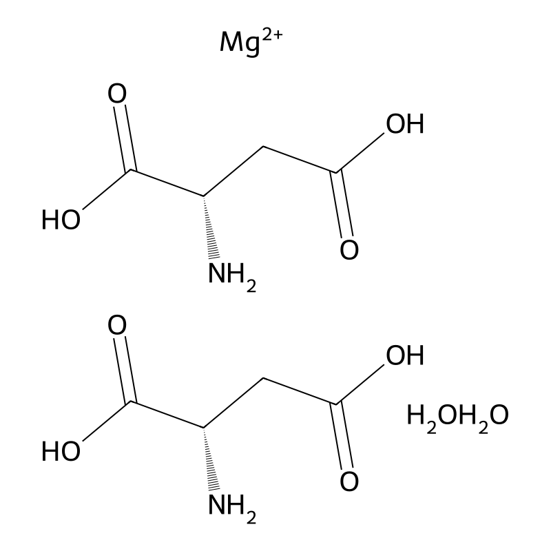 Magnesium;(2S)-2-aminobutanedioic acid;dihydrate