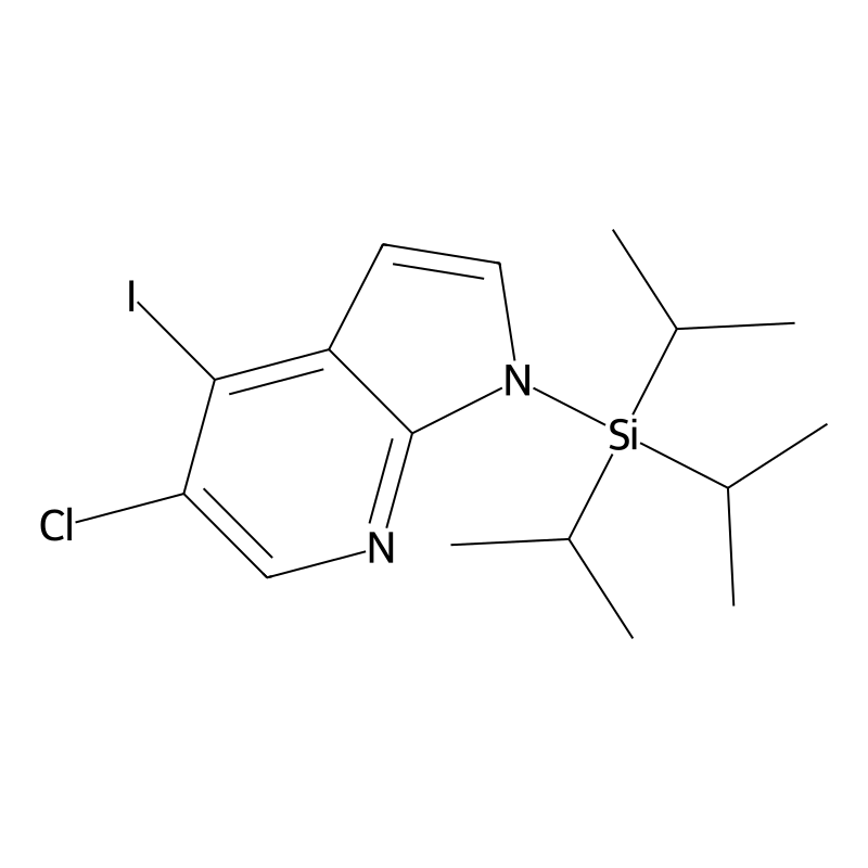 5-Chloro-4-iodo-1-(triisopropylsilyl)-1H-pyrrolo[2...