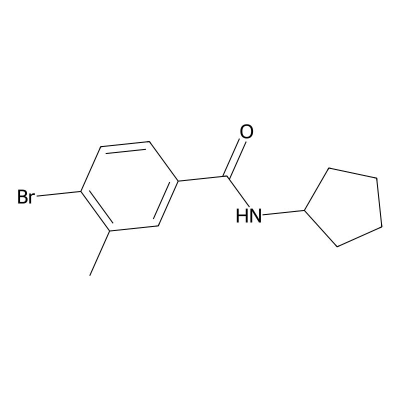 4-Bromo-N-cyclopentyl-3-methylbenzamide