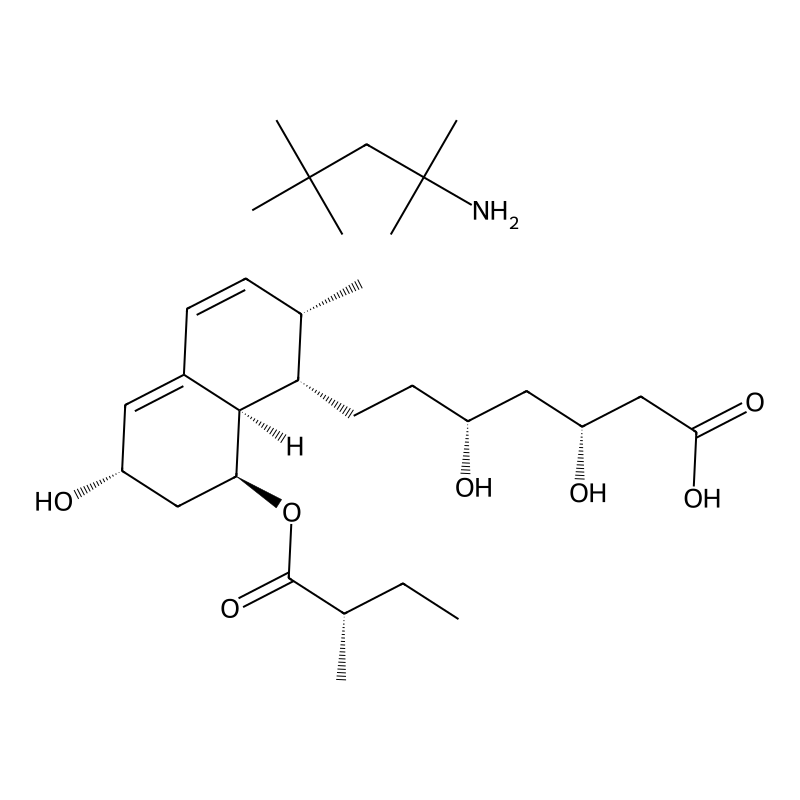 Pravastatin 1,1,3,3-Tetramethylbutylamine