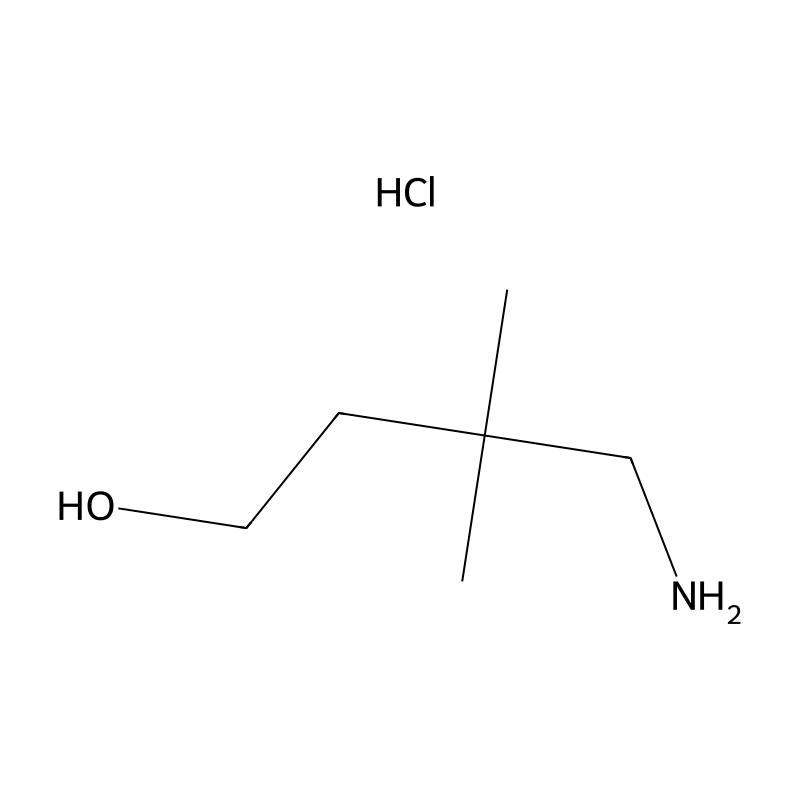 4-Amino-3,3-dimethylbutan-1-ol hydrochloride