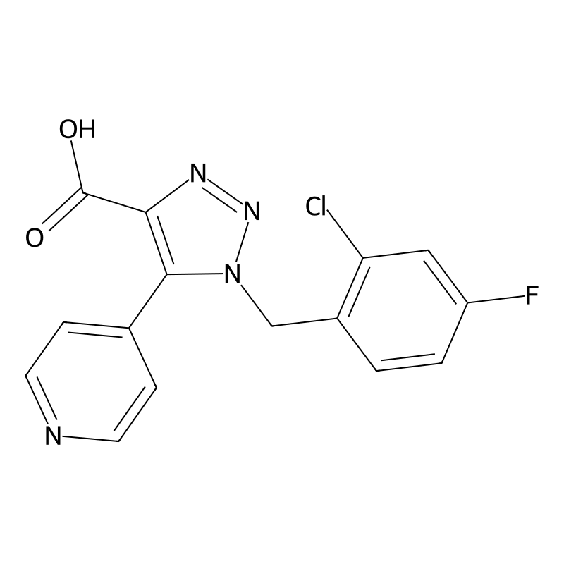 1-(2-chloro-4-fluorobenzyl)-5-(pyridin-4-yl)-1H-1,...