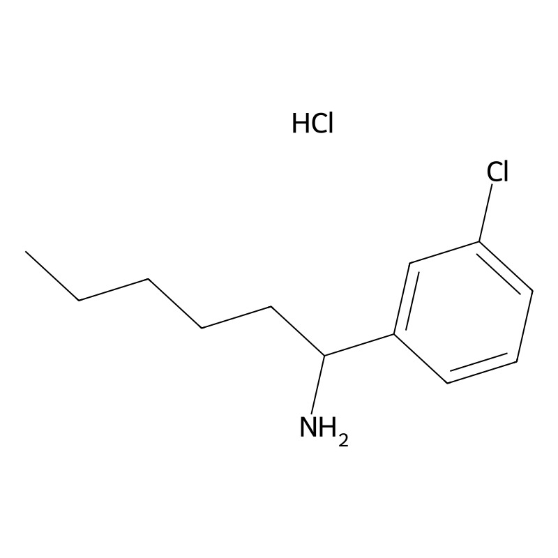 1-(3-Chlorophenyl)hexan-1-amine hydrochloride