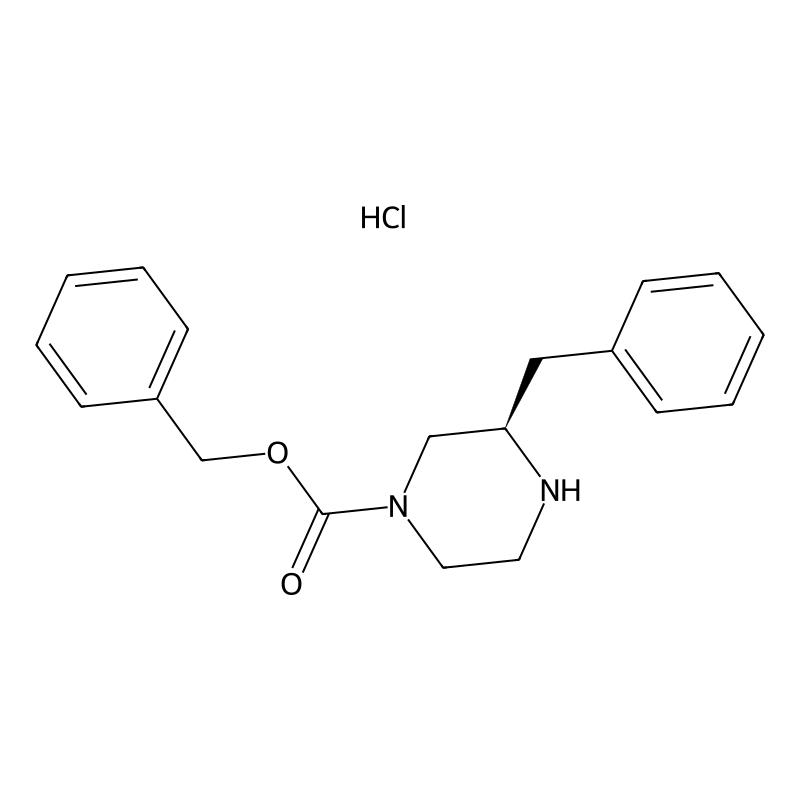 (R)-Benzyl 3-benzylpiperazine-1-carboxylate hydroc...