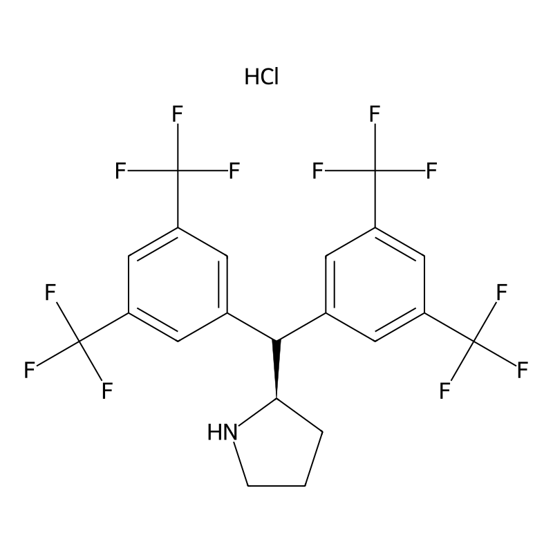 (R)-2-{Bis[3,5-bis(trifluoromethyl)phenyl]methyl}pyrrolidine hydrochloride