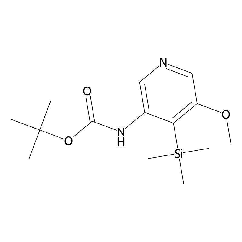 tert-Butyl 5-methoxy-4-(trimethylsilyl)pyridin-3-y...