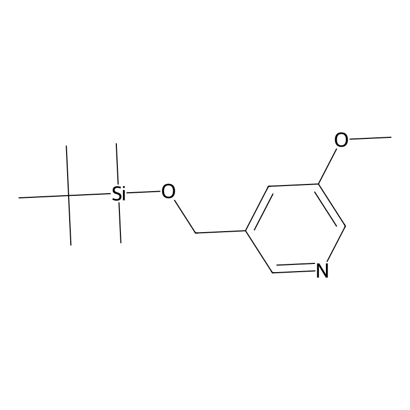 3-((tert-Butyldimethylsilyloxy)methyl)-5-methoxypy...