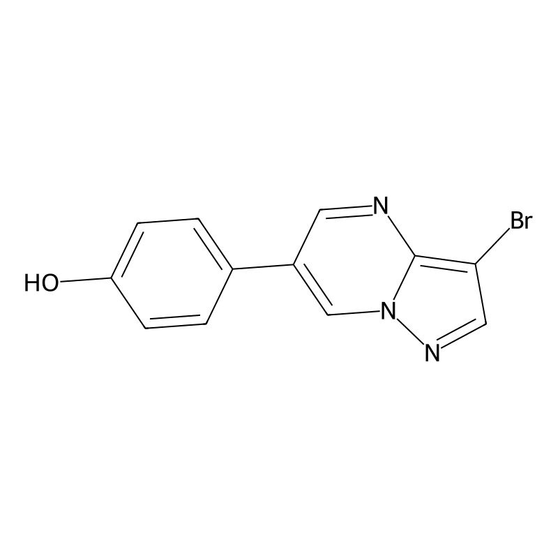 4-(3-Bromopyrazolo[1,5-a]pyrimidin-6-yl)phenol