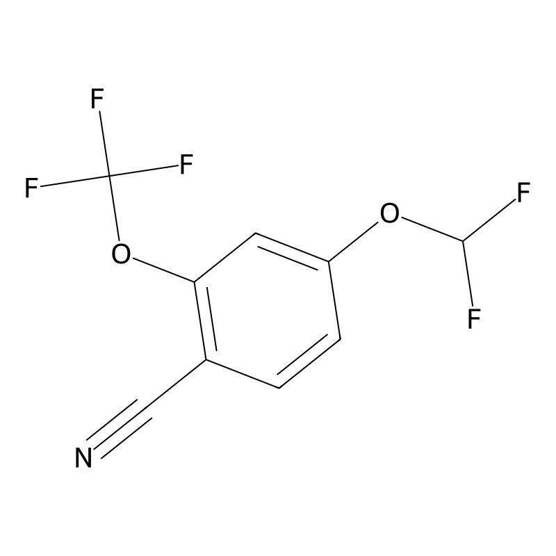 4-Difluoromethoxy-2-(trifluoromethoxy)benzonitrile