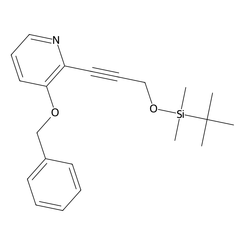 3-(Benzyloxy)-2-(3-((tert-butyldimethylsilyl)oxy)-...