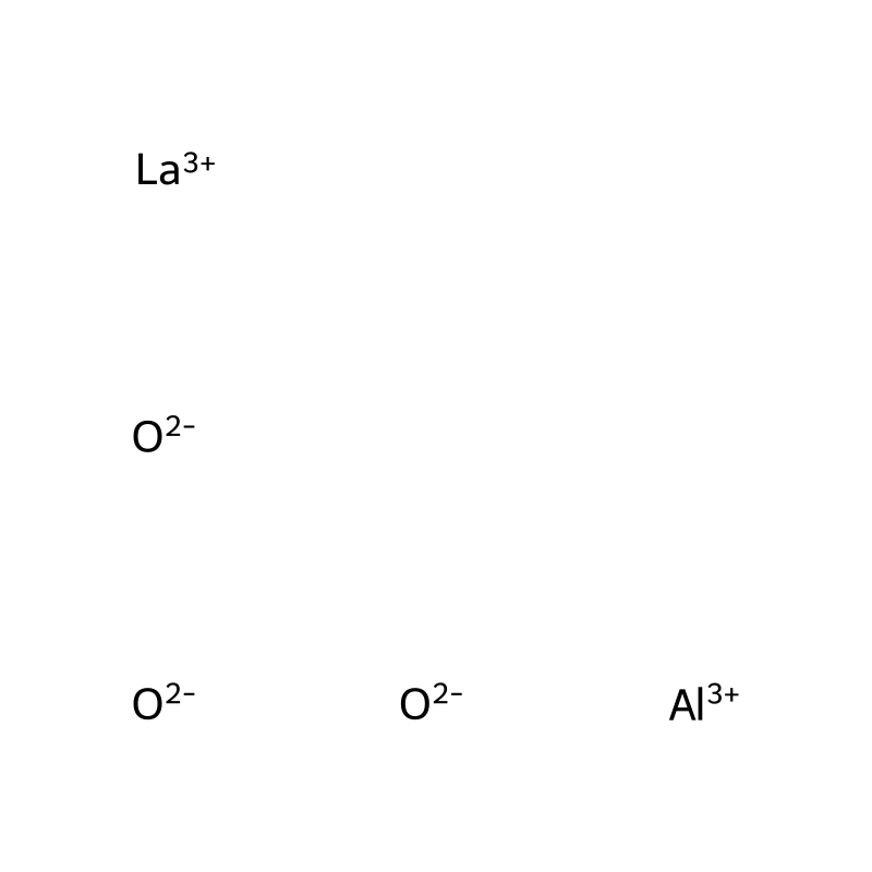 Aluminium lanthanum trioxide