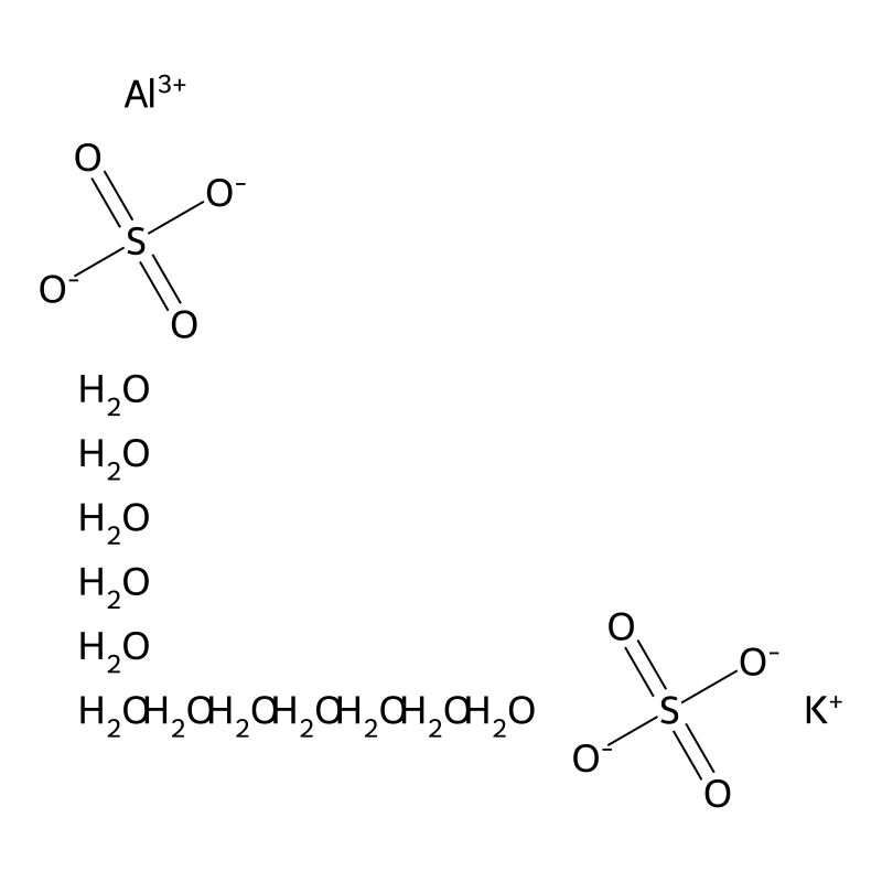 Aluminum potassium sulfate dodecahydrate