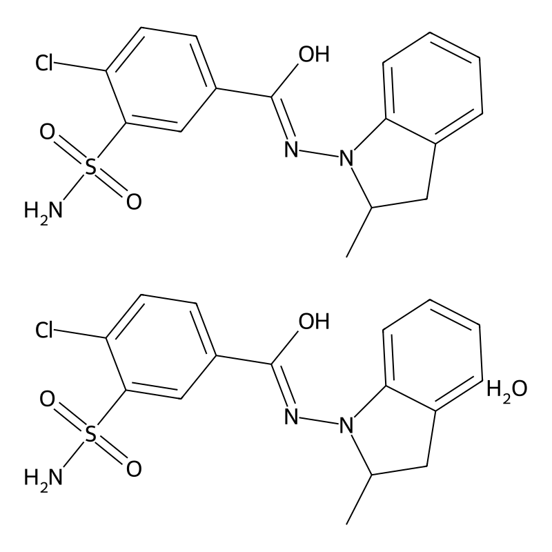 Indapamide hemihydrate