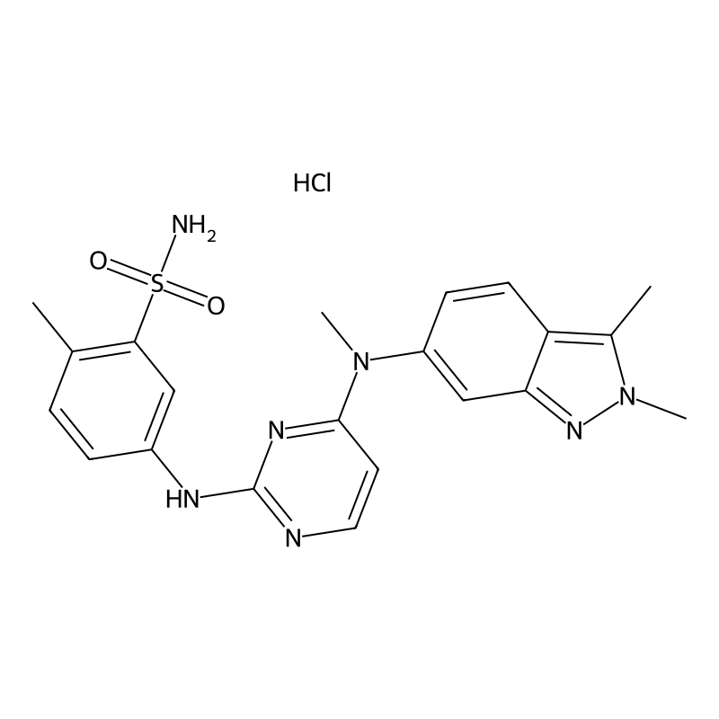 Pazopanib hydrochloride