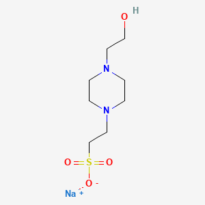 Sodium 2-(4-(2-hydroxyethyl)piperazin-1-yl)ethanes...