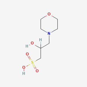 2-Hydroxy-3-morpholinopropane-1-sulfonic acid