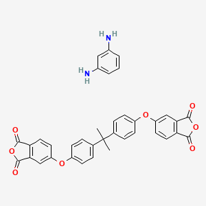 Benzene-1,3-diamine;5-[4-[2-[4-[(1,3-dioxo-2-benzofuran-5-yl)oxy]phenyl]propan-2-yl]phenoxy]-2-benzofuran-1,3-dione