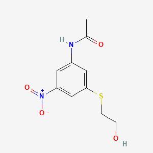 N-{3-[(2-hydroxyethyl)sulfanyl]-5-nitrophenyl}acetamide | S1592801 ...