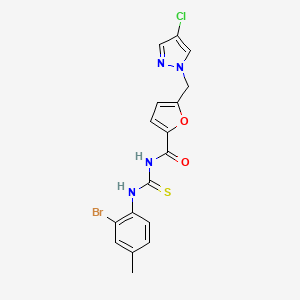 N Bromo Methylphenyl Carbamothioyl Chloro H Pyrazol Yl