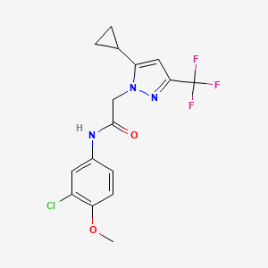 N Chloro Methoxyphenyl Cyclopropyl Trifluoromethyl H