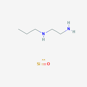 oxoniumylidynesilanide;N'-propylethane-1,2-diamine